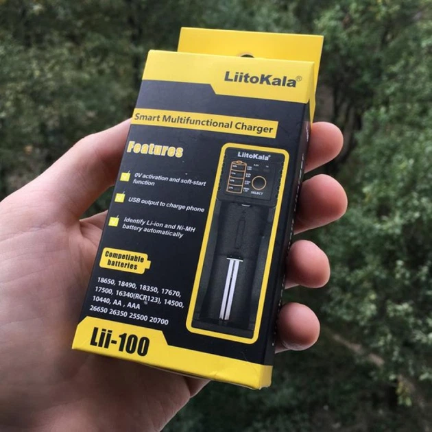 Зарядний пристрій LiitoKala Lii-100 - Фото 2 Зарядний пристрій LiitoKala Lii-100 - изображение 2