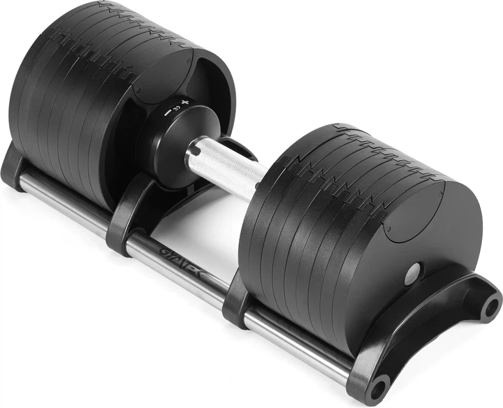 Гантель регульована Gymtek G-42790 2-32 кг Чорна (5905884427903) - зображення 8