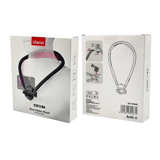 Кріплення Ulanzi Vijim Go-Quick II Magnetic Neck Holder Mount For Action Cameras (UV-T011GBB1 Go Quick II ) - Фото 2 Кріплення Ulanzi Vijim Go-Quick II Magnetic Neck Holder Mount For Action Cameras (UV-T011GBB1 Go Quick II ) - изображение 2