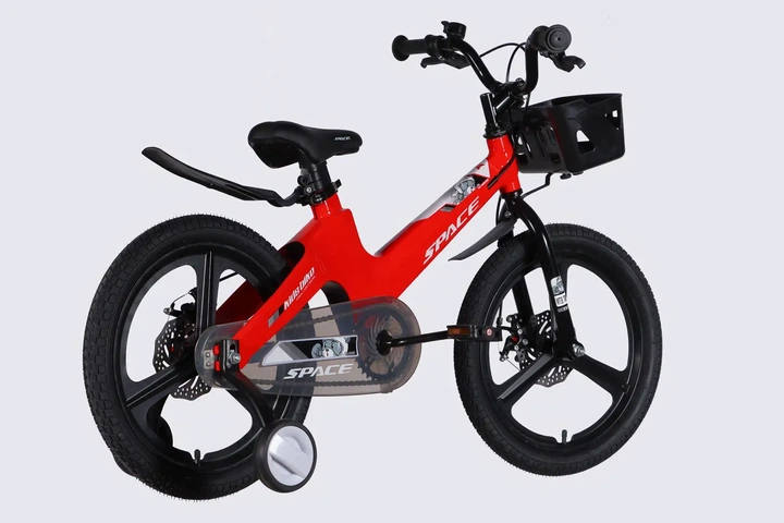 Детский велосипед MG 18" Space Kid Moon DD 2026 красный (OPS-SK-18-049) - изображение 3