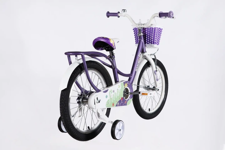 Детский велосипед ST 18" Space Kid Sun BH 2026 для девочки фиолетовый (OPS-SK-18-060) - изображение 3