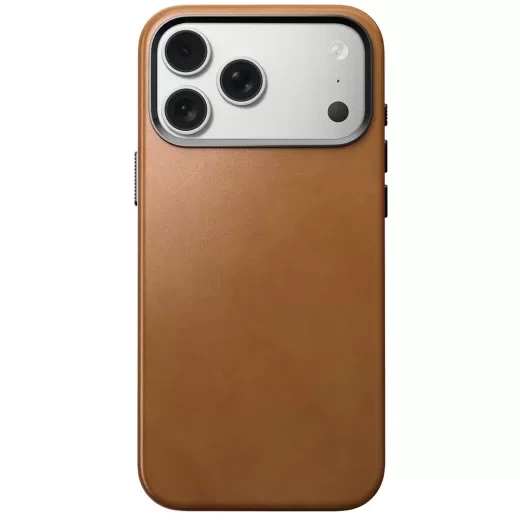 Кожаный чехол Nomad Traditional Leather Case English Tan для iPhone 17 Pro (NM011932858) - изображение 2