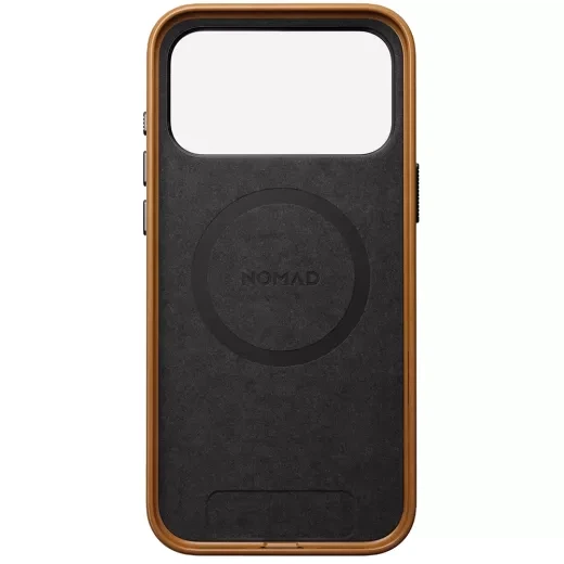 Кожаный чехол Nomad Traditional Leather Case English Tan для iPhone 17 Pro (NM011932858) - изображение 4