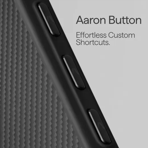 Карбоновый противоударный чехол Pitaka Cairn Case Aaron Button Black/Grey Twill для Samsung Galaxy S26 Ultra (PBS2601U) - изображение 4