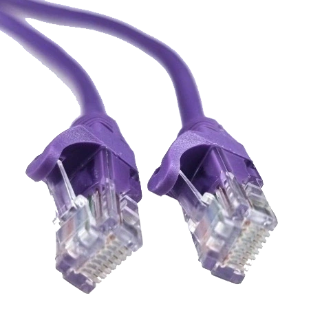 Патч-корд RITAR UTP CAT5e 0.3 м, фиолетовый - Фото 1 Патч-корд RITAR UTP CAT5e 0.3 м, фиолетовый - изображение 1