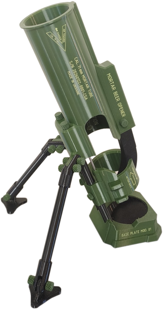 Открывалка для пивных бутылок «Миномет - Mortar Beer Opener» – оригинальный подарок для мужчины, сувенирный декор для бара. - Фото 2 Открывалка для пивных бутылок «Миномет - Mortar Beer Opener» – оригинальный подарок для мужчины, сувенирный декор для бара. - изображение 2