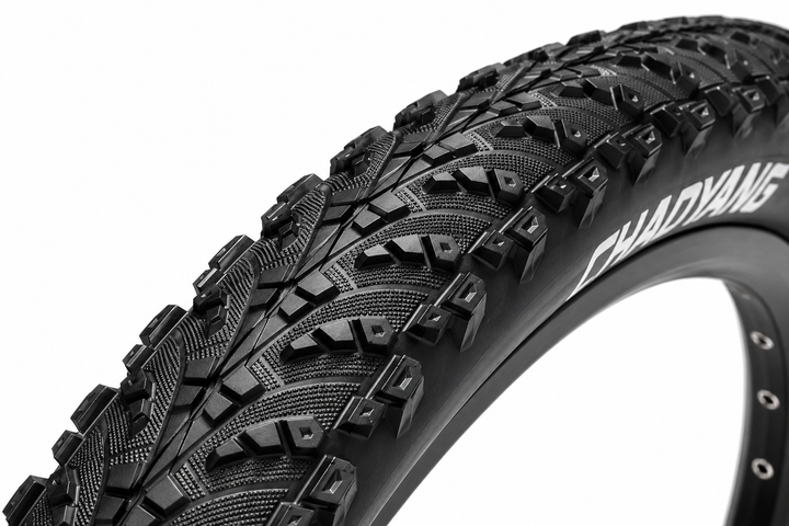 Комплект велосипедный покрышка ChaoYang 26x1.95 + камера Grey's 26x1.95/2.125 AV 48 мм для горного и городского велосипеда - изображение 3