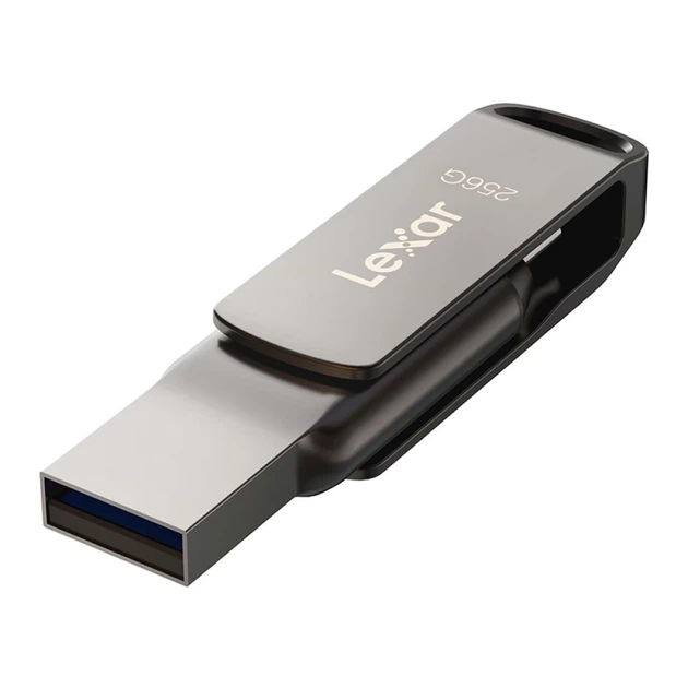 Флеш-накопичувач Lexar Dual Type-C/Type-A USB 3.1 256GB (LJDD400256G-BNQNG) - зображення 5