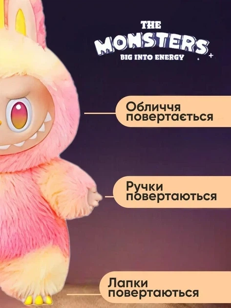 Мягкая игрушка Pop Mart The Monsters Labubu 17 см (2025) - Фото 4 Мягкая игрушка Pop Mart The Monsters Labubu 17 см (2025) - изображение 4