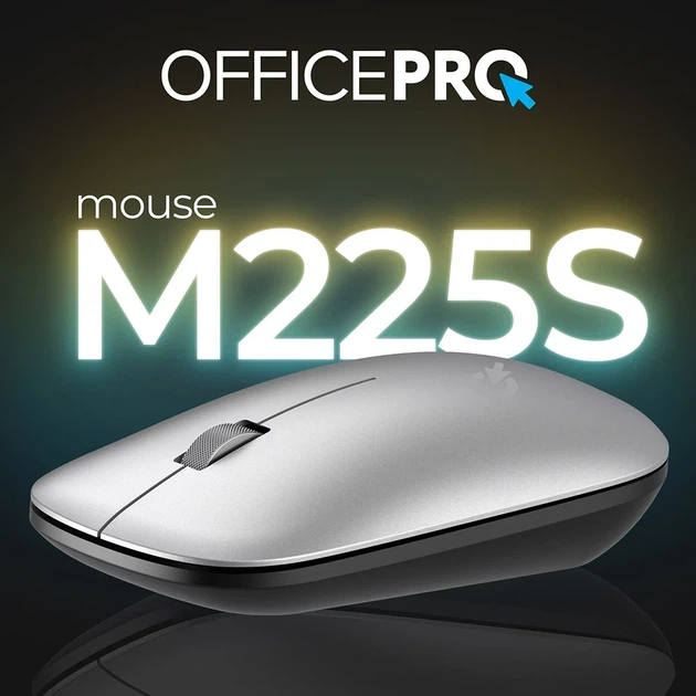 Bluetooth миша OfficePro M225S Silent Click Silver UA - изображение 3