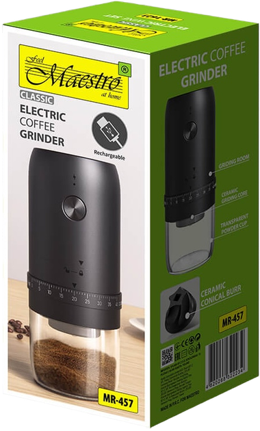 Кавомолка Maestro MR-457 - Фото 2 Кавомолка Maestro MR-457 - зображення 2