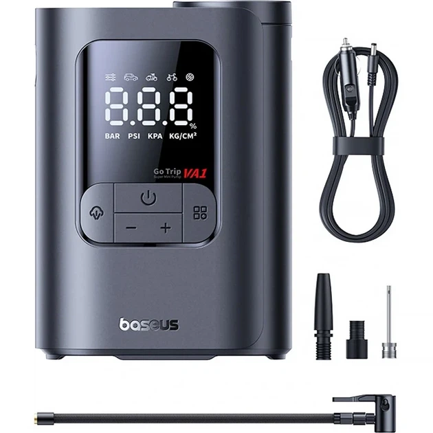 Портативный насос Baseus GoTrip VA1 Pro (C01197) Cosmic Black - изображение 3