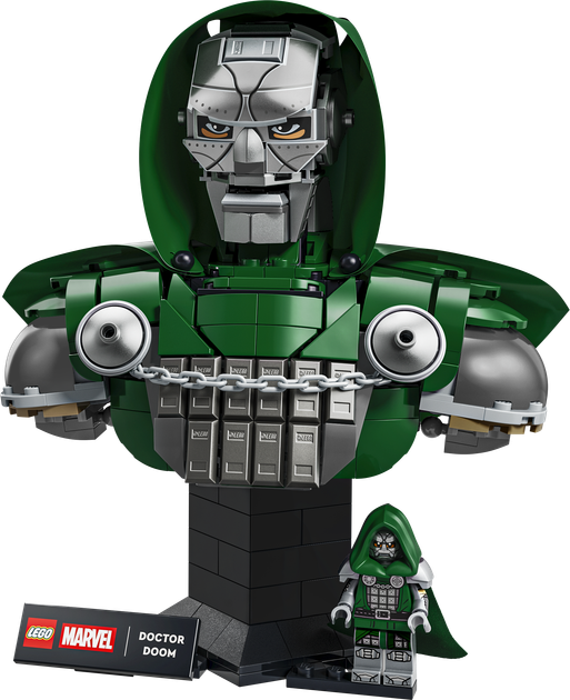 Zestaw klocków LEGO Super Heroes Popiersie Doktora Dooma 379 elementów (76345) - obraz 2