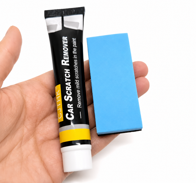 Паста для удаления царапин CJTHK Car Scratch Remover, 20 мл (набор: паста-воск + губка) - изображение 5
