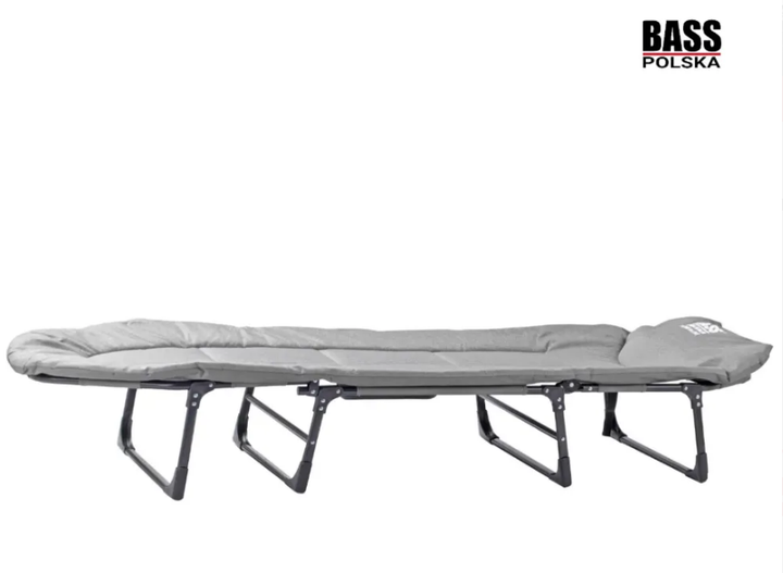 Кровать раскладная туристическая 200х64х30 см Bass Polska BH 31008 усиленная конструкция до165 кг - изображение 3