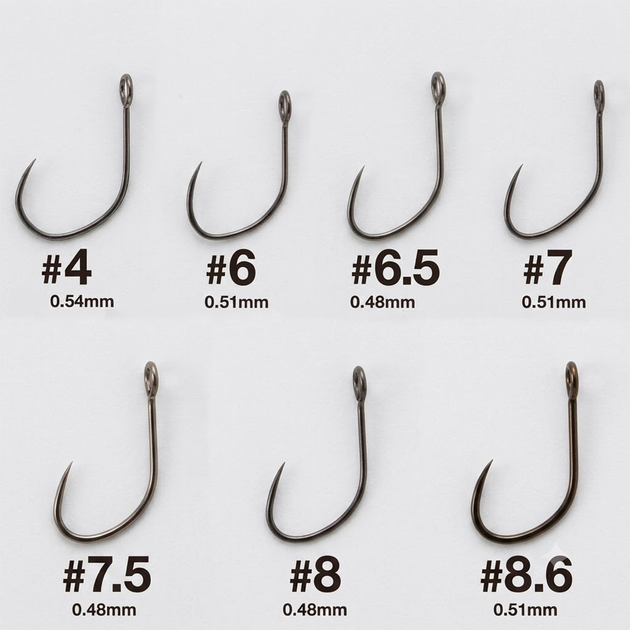 Гачок Varivas Super Trout Area Master Limited Tournament Canvas №4 (15шт) - зображення 2