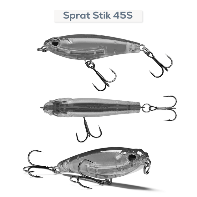 Воблер Strike Pro Sprat Stik 45S 3.6г A237G-UV - Фото 2 Воблер Strike Pro Sprat Stik 45S 3.6г A237G-UV - изображение 2