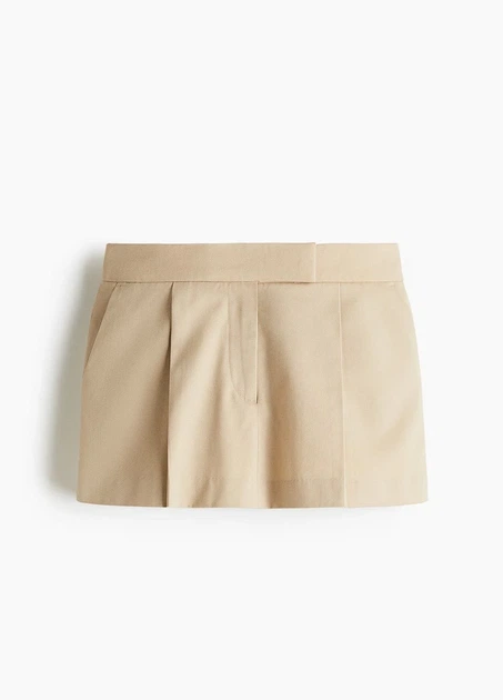 Спідниця H&M 17646 46 Бежевий (1294) - Фото 3 Спідниця H&M 17646 46 Бежевий (1294) - изображение 3