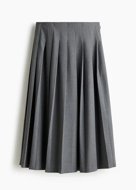 Спідниця H&M 17692 42 Сірий (1305) - Фото 1 Спідниця H&M 17692 42 Сірий (1305) - изображение 1