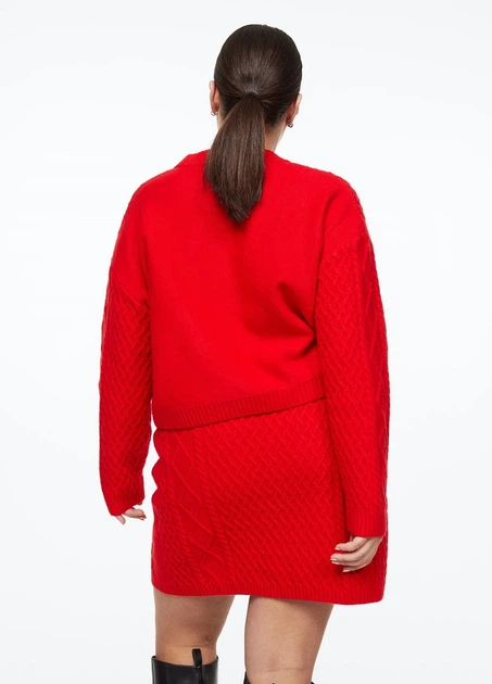 Спідниця H&M 17216 XXL Червоний (1096) - Фото 2 Спідниця H&M 17216 XXL Червоний (1096) - изображение 2
