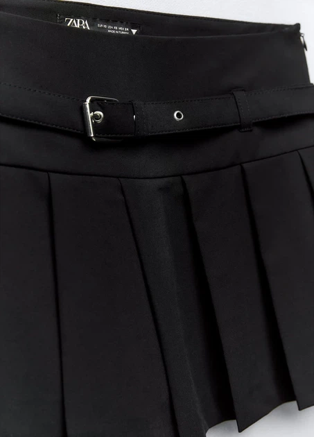 Спідниця Zara 17780 L Чорний (5427) - Фото 4 Спідниця Zara 17780 L Чорний (5427) - изображение 4
