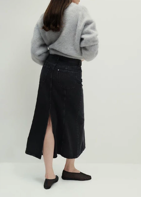 Спідниця H&M 17385 XL Чорний (1230) - изображение 2