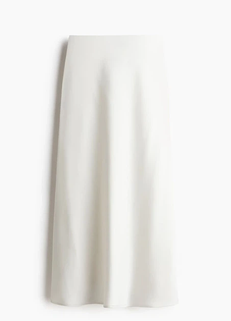 Спідниця H&M 17242 L Білий (1184) - Фото 1 Спідниця H&M 17242 L Білий (1184) - изображение 1