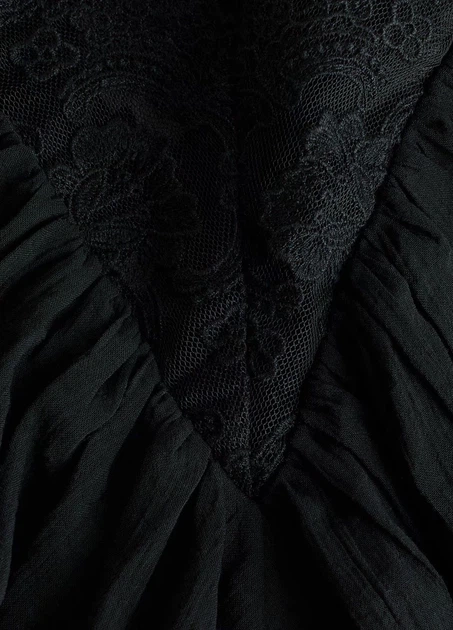 Блуза H&M 17837 Чорний L (1342) - зображення 4