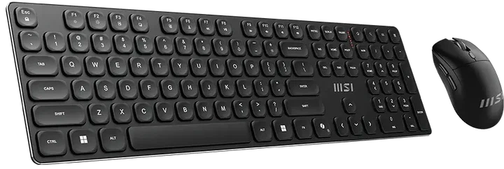 Комплект беспроводной MSI FORGE K210 Wireless Combo USB Black (FORGE K210 W COMBO) - Фото 3 Комплект беспроводной MSI FORGE K210 Wireless Combo USB Black (FORGE K210 W COMBO) - изображение 3