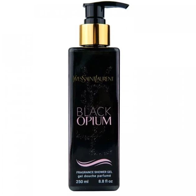 Парфюмерный гель для душа No Brand (версия Yves Saint Laurent Black Opium), 250 мл. - изображение 2
