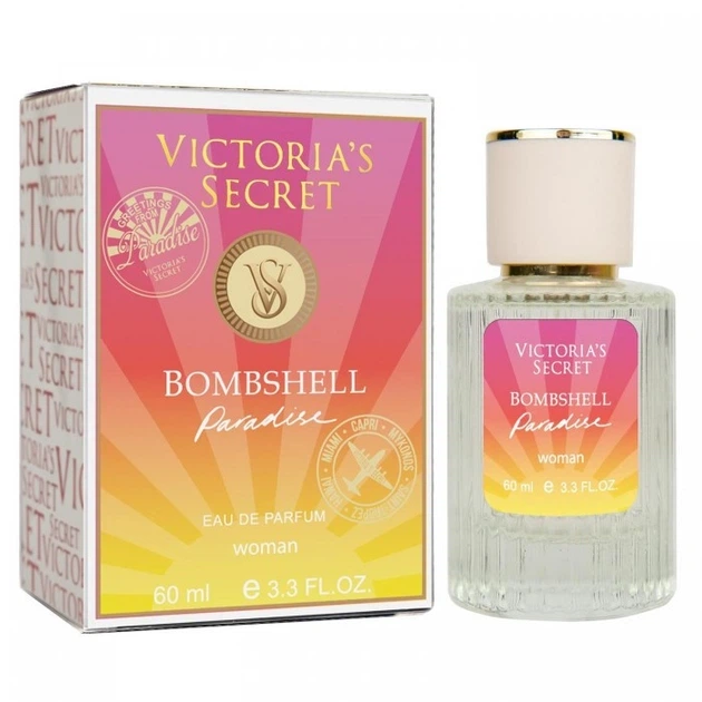 Женская парфюмированная вода No Brand (версия Victoria`s Secret Bombshell Paradise), 60 мл. - Фото 1 Женская парфюмированная вода No Brand (версия Victoria`s Secret Bombshell Paradise), 60 мл. - изображение 1