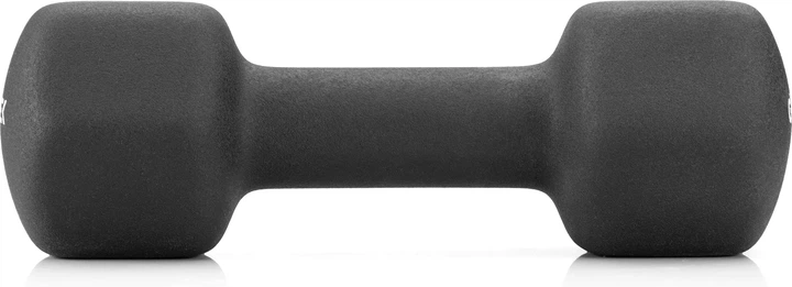 Zestaw hantli neoprenowych Gymtek Hex G-42599 2 x 4 kg Czarny (5905884425992) - obraz 3