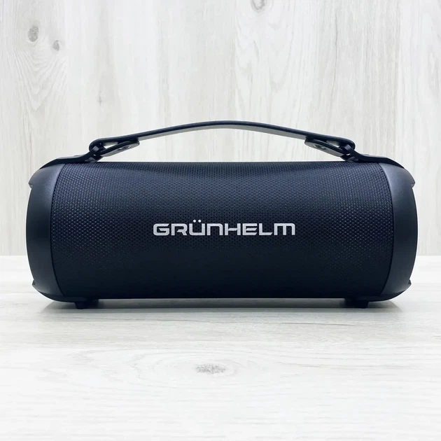 Портативна колонка GW-311-BL Grunhelm 1500 mAh 76mm динамік 9Вт - Фото 1 Портативна колонка GW-311-BL Grunhelm 1500 mAh 76mm динамік 9Вт - зображення 1