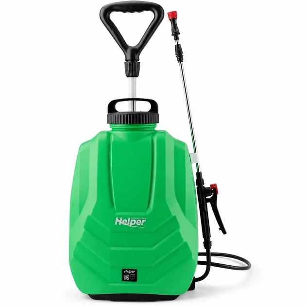 Аккумуляторный опрыскиватель на колесах 8 Ач 16 л Helper HP - 1167 аккумуляторный распылитель с телескопической трубкой для сада опрыскиватель передвижной на тележке для обработки растений - Фото 2 Аккумуляторный опрыскиватель на колесах 8 Ач 16 л Helper HP - 1167 аккумуляторный распылитель с телескопической трубкой для сада опрыскиватель передвижной на тележке для обработки растений - изображение 2