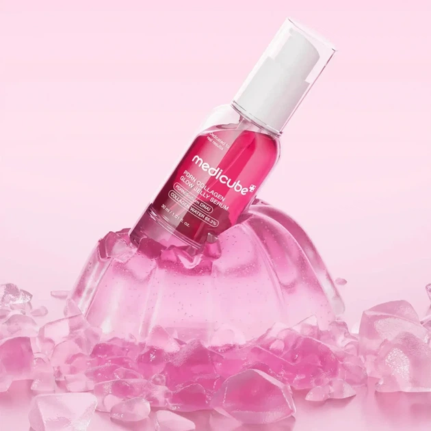 Сироватка-желе з полінуклеотидами та колагеном для сяйва шкіри Medicube PDRN Collagen Glow Jelly Serum, 30 мл - изображение 4
