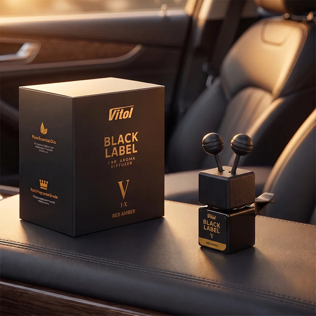 Освежитель воздуха Vitol Black Label Red Amber V 8 мл (V230405) - изображение 9