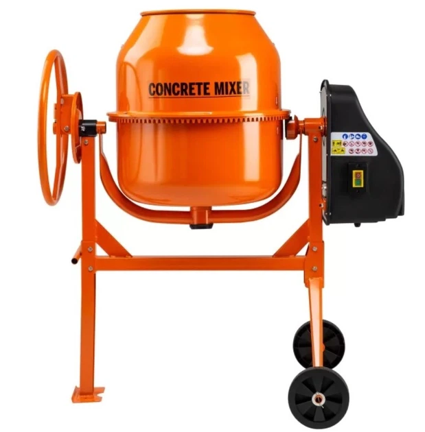 Бетонозмішувач Concrete Mixer Standart (125 л, 220 В, 0.75 кВт) міксер для бетону (24449) - зображення 2
