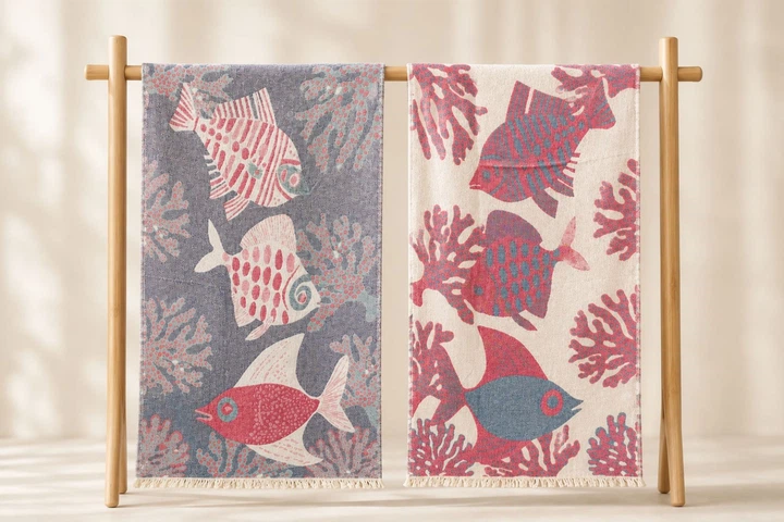 Муслиновое пляжное полотенце пештемаль 100х180см Хлопок 100% (35) - изображение 3