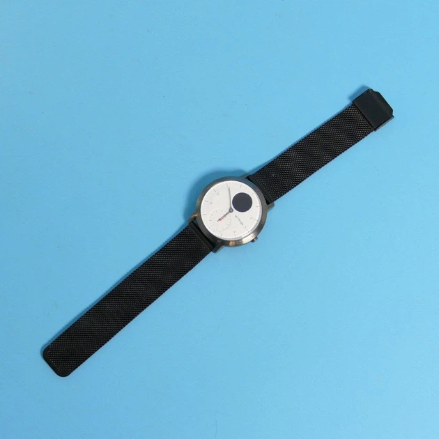 Смарт-годинник Withings Activite Steel HR Sport Black-White – гібридний фітнес-годинник з моніторингом серцевого ритму, сну - зображення 5