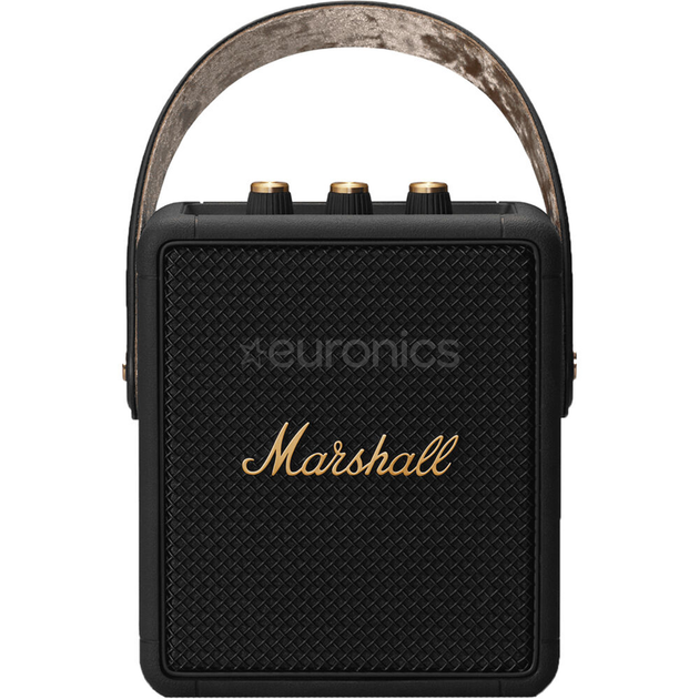 Акустика бездротова Marshall Stockwell II (1005544) Black and Brass - Фото 6 Акустика бездротова Marshall Stockwell II (1005544) Black and Brass - изображение 6