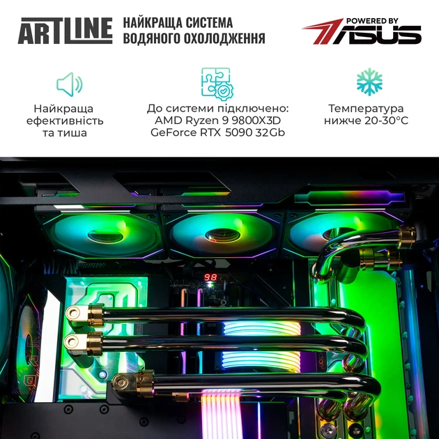 Компьютер ARTLINE Overlord P99 Windows 11 Pro (P99v100Win) - Фото 6 Компьютер ARTLINE Overlord P99 Windows 11 Pro (P99v100Win) - изображение 6