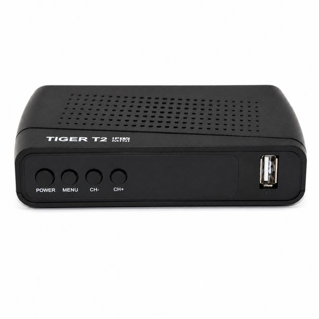 Ресивер цифровий ефірний DVB-T2 Tiger T2 IPTV Mini - изображение 2