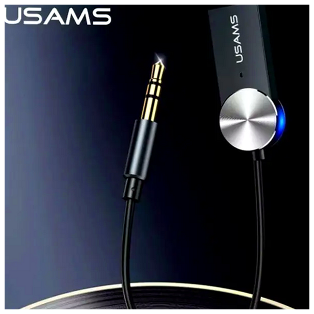 Bluetooth ресивер Usams SJ464 для автомобіля бездротовий аудіоприймач із мікрофоном для музики та дзвінків - зображення 3
