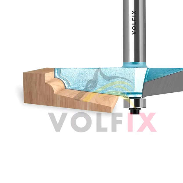Фреза фігірейна горизонтальна для виготовлення фільонки VOLFIX FZ-90-04 d12 (FZ-90-04 d12) - изображение 3