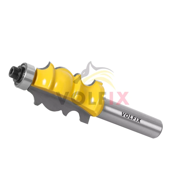 Фреза фігурна кромкова VOLFIX FZ-120-212 d12 (FZ-120-212 d12) - Фото 6 Фреза фігурна кромкова VOLFIX FZ-120-212 d12 (FZ-120-212 d12) - зображення 6
