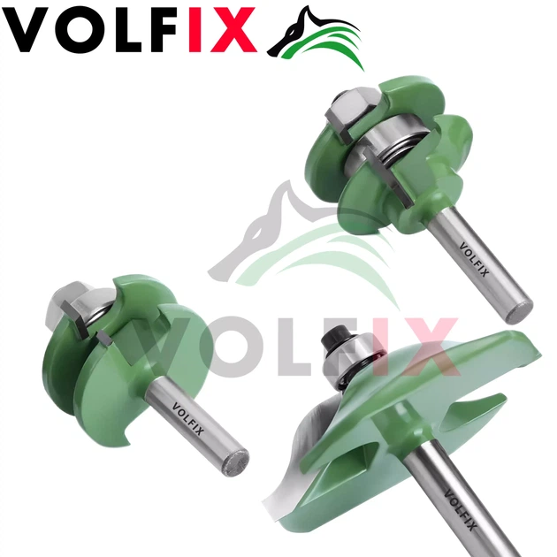 Комплект фрез №1 VOLFIX GRAND з 3-х фрез для мебельної обв'язки з фільонкою (FZ-120-910 + FZ-120-950 d8) - Фото 7 Комплект фрез №1 VOLFIX GRAND з 3-х фрез для мебельної обв'язки з фільонкою (FZ-120-910 + FZ-120-950 d8) - изображение 7
