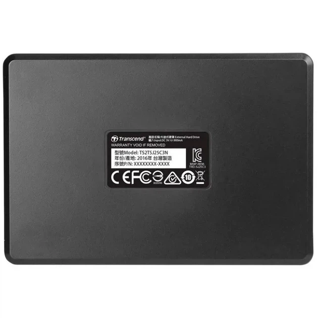 Жорсткий диск Transcend 2TB TS2TSJ25C3N - изображение 3