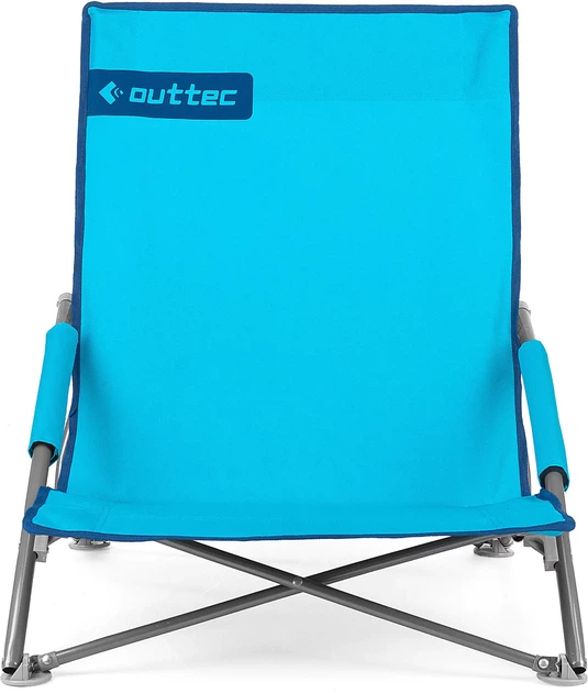 Krzesło turystyczne składane Outtec Easy Go Turkusowe 82139 (5907766660552) - obraz 2