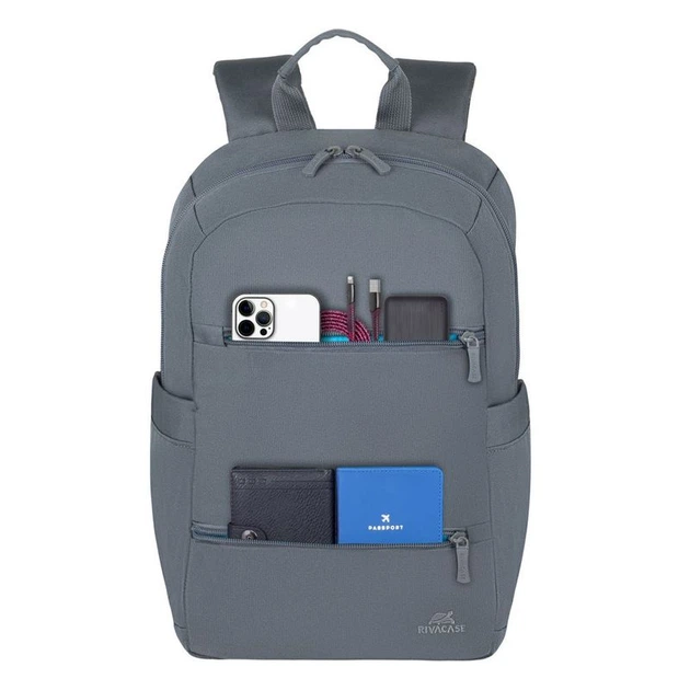 Рюкзак для ноутбука 13,3 дюйма RivaCase RC8264 (Dark Grey) - изображение 3