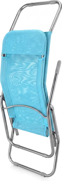 Leżak ogrodowy/plażowy grawitacyjny Outtec Aero Niebieski 205820 (5905884428573) - Zdjęcie 5 Leżak ogrodowy/plażowy grawitacyjny Outtec Aero Niebieski 205820 (5905884428573) - obraz 5